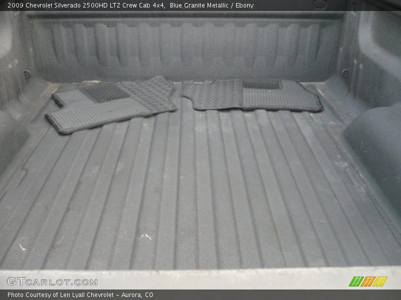 Blue Granite Metallic / Ebony 2009 Chevrolet Silverado 2500HD LTZ Crew Cab 4x4