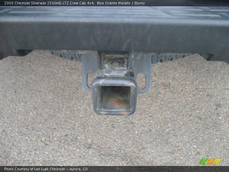 Blue Granite Metallic / Ebony 2009 Chevrolet Silverado 2500HD LTZ Crew Cab 4x4