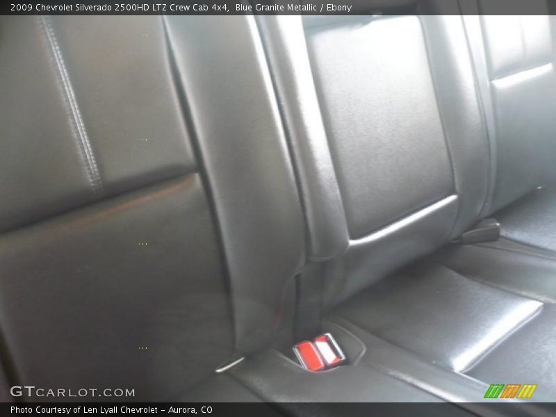 Blue Granite Metallic / Ebony 2009 Chevrolet Silverado 2500HD LTZ Crew Cab 4x4