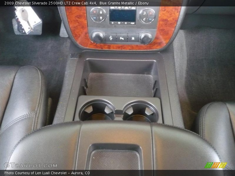 Blue Granite Metallic / Ebony 2009 Chevrolet Silverado 2500HD LTZ Crew Cab 4x4