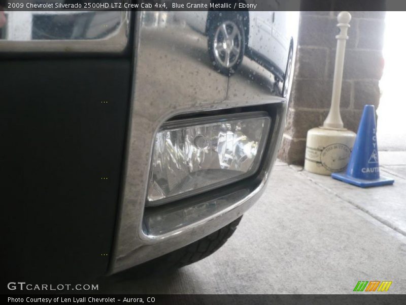 Blue Granite Metallic / Ebony 2009 Chevrolet Silverado 2500HD LTZ Crew Cab 4x4