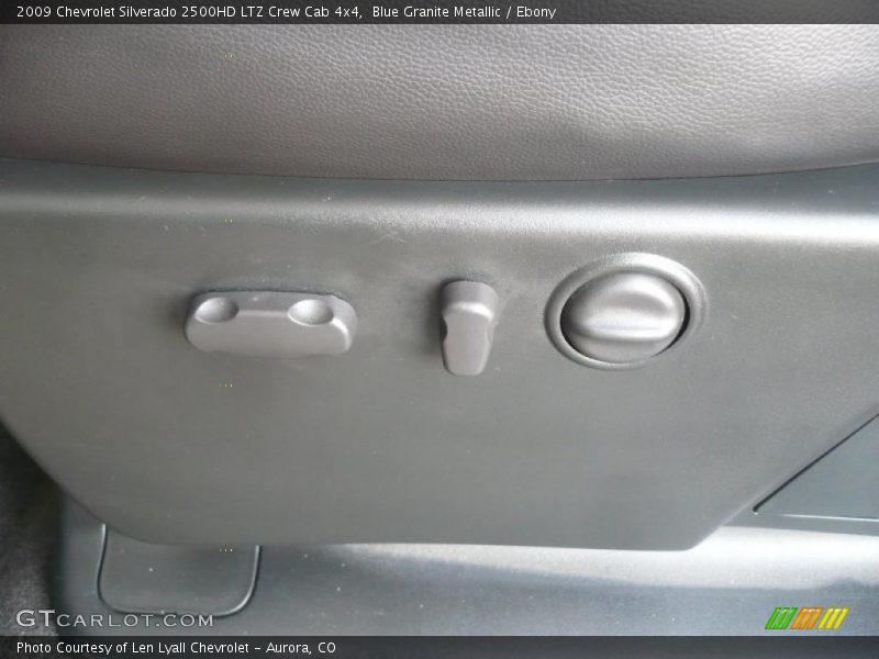 Blue Granite Metallic / Ebony 2009 Chevrolet Silverado 2500HD LTZ Crew Cab 4x4