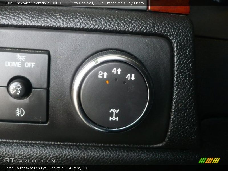Blue Granite Metallic / Ebony 2009 Chevrolet Silverado 2500HD LTZ Crew Cab 4x4