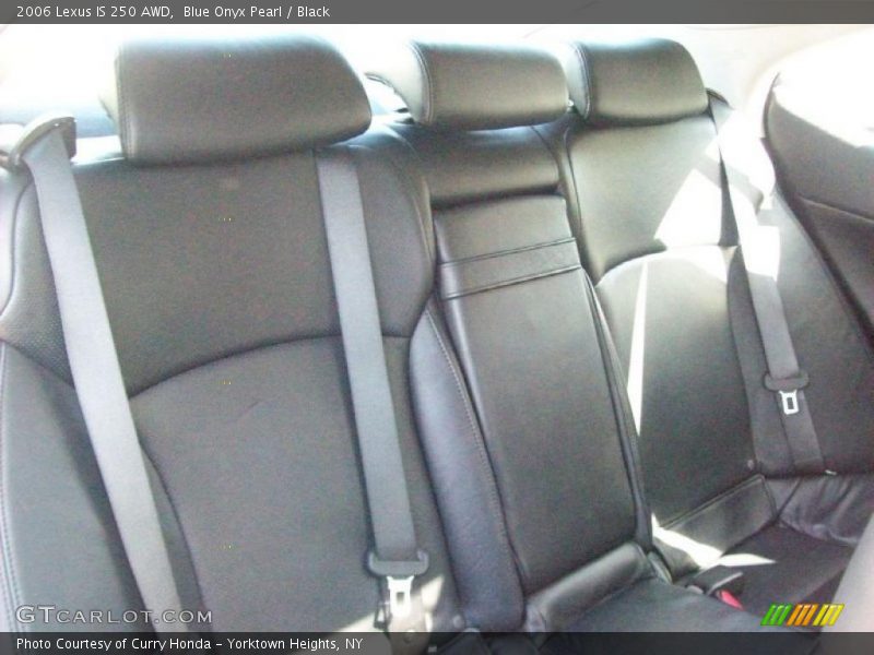 Blue Onyx Pearl / Black 2006 Lexus IS 250 AWD