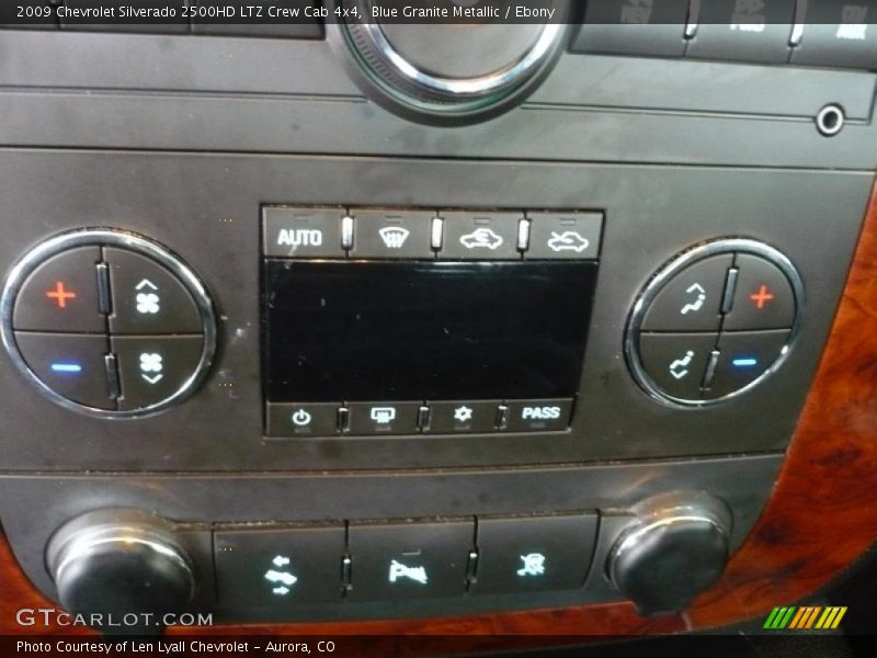 Blue Granite Metallic / Ebony 2009 Chevrolet Silverado 2500HD LTZ Crew Cab 4x4