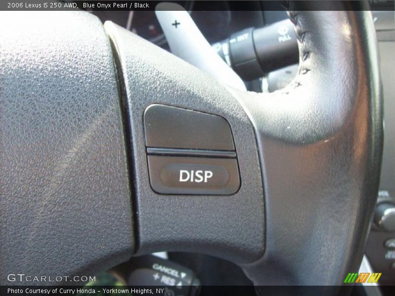 Blue Onyx Pearl / Black 2006 Lexus IS 250 AWD