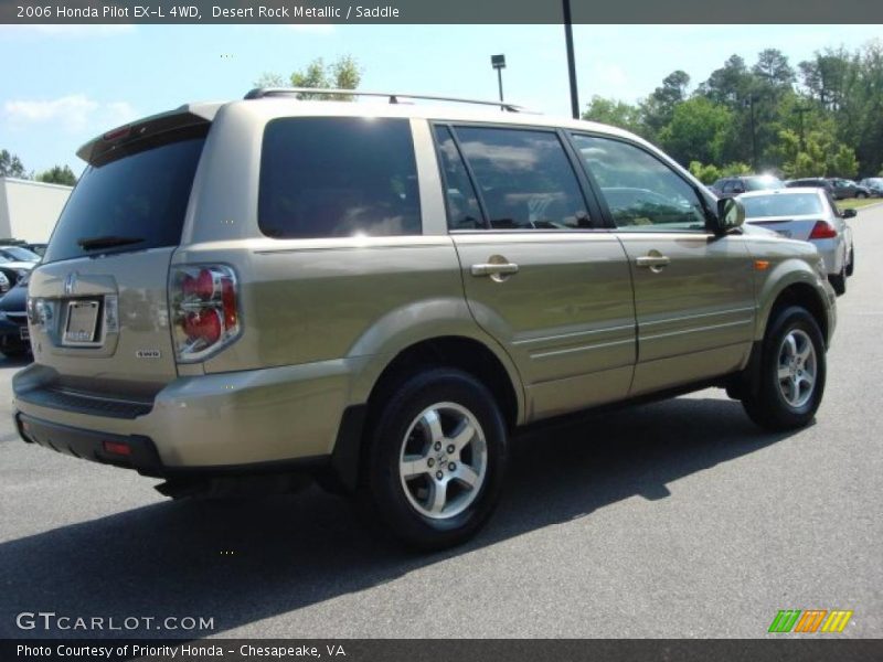 Desert Rock Metallic / Saddle 2006 Honda Pilot EX-L 4WD