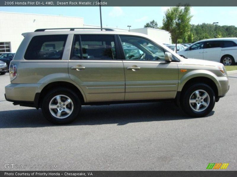 Desert Rock Metallic / Saddle 2006 Honda Pilot EX-L 4WD