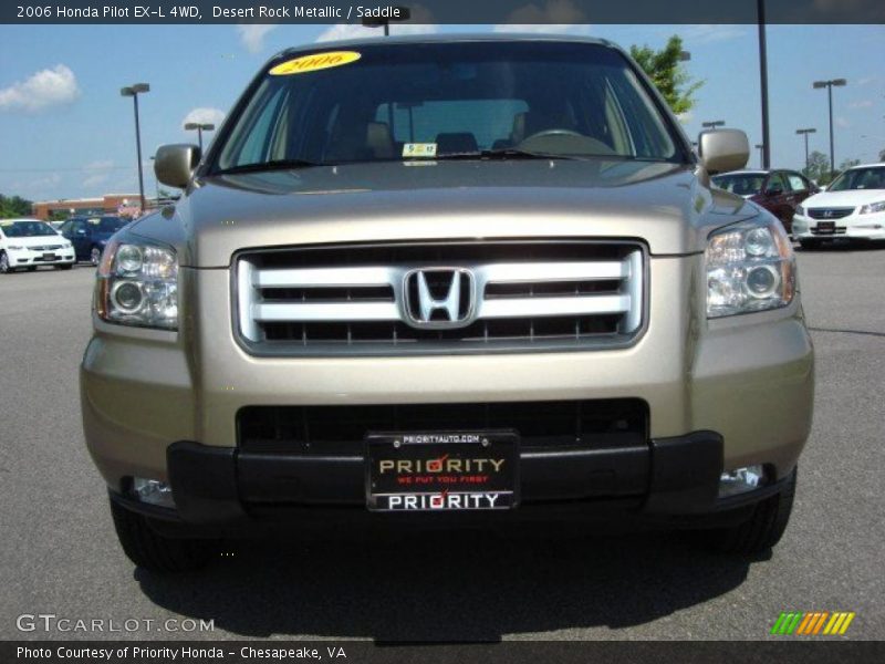 Desert Rock Metallic / Saddle 2006 Honda Pilot EX-L 4WD