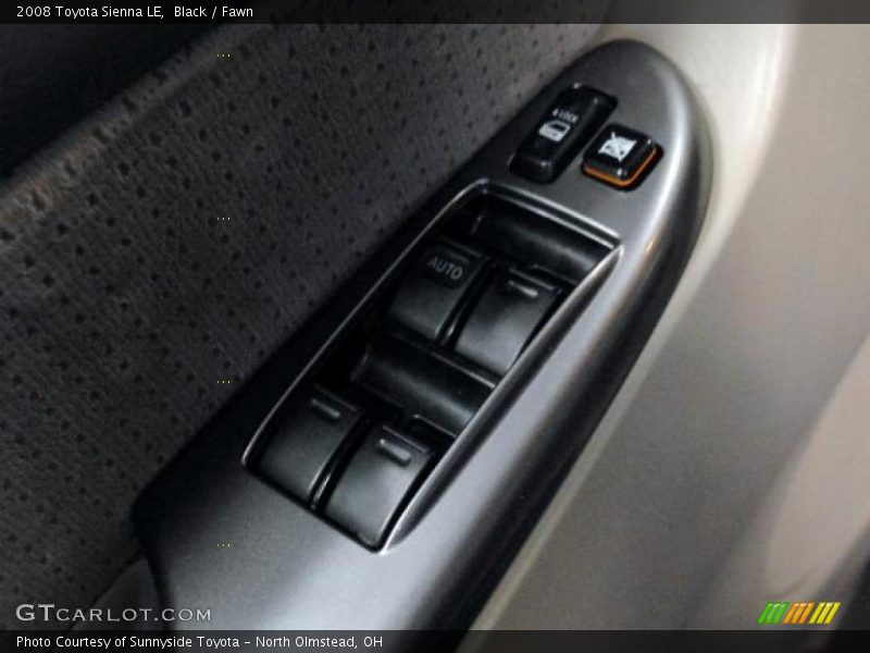 Black / Fawn 2008 Toyota Sienna LE