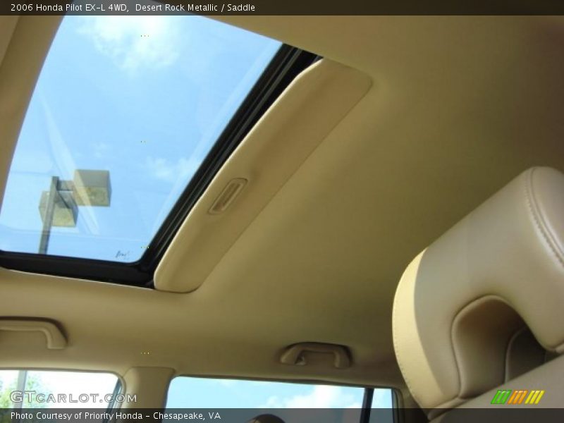 Desert Rock Metallic / Saddle 2006 Honda Pilot EX-L 4WD