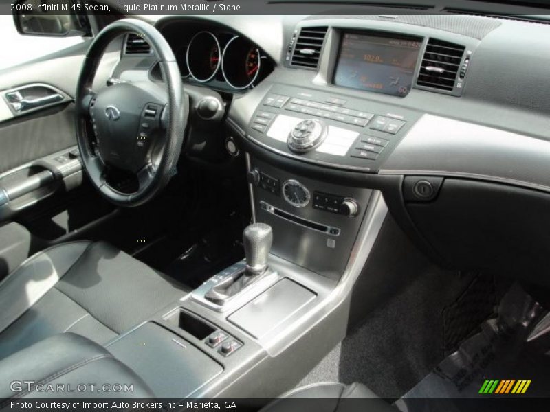 Dashboard of 2008 M 45 Sedan