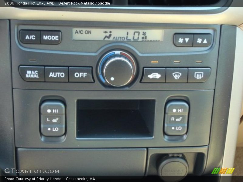 Desert Rock Metallic / Saddle 2006 Honda Pilot EX-L 4WD