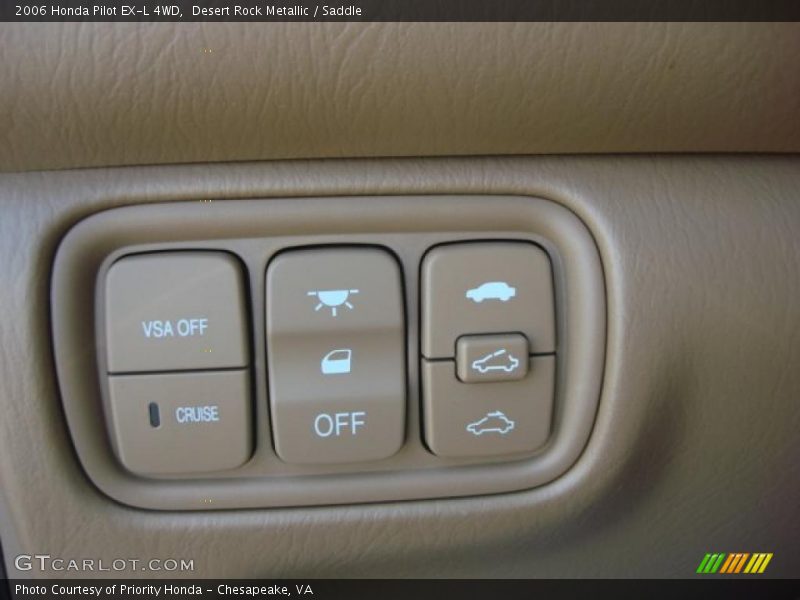Desert Rock Metallic / Saddle 2006 Honda Pilot EX-L 4WD