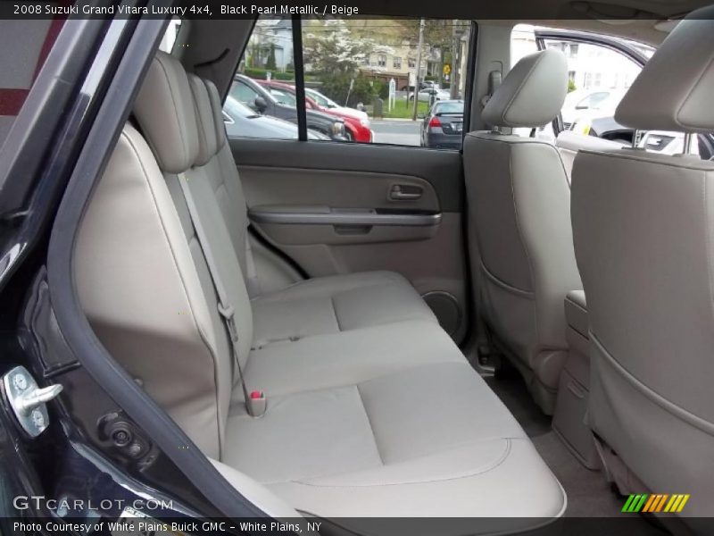  2008 Grand Vitara Luxury 4x4 Beige Interior