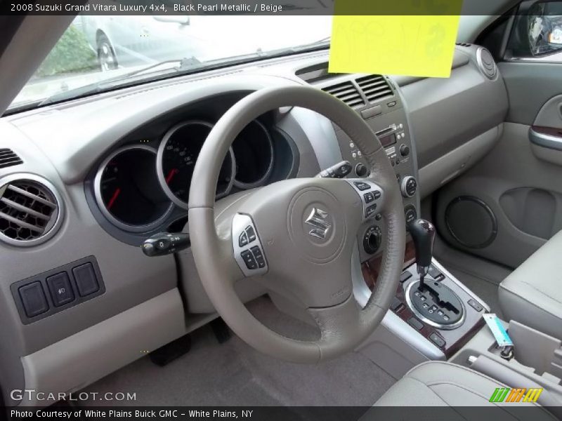  2008 Grand Vitara Luxury 4x4 Beige Interior