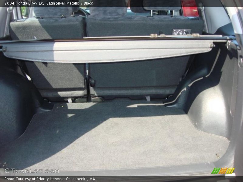 Satin Silver Metallic / Black 2004 Honda CR-V LX