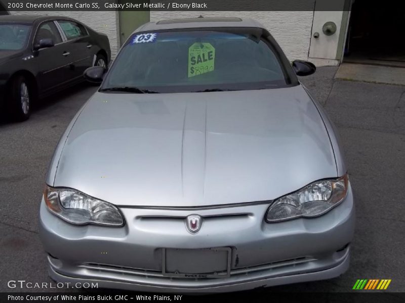Galaxy Silver Metallic / Ebony Black 2003 Chevrolet Monte Carlo SS