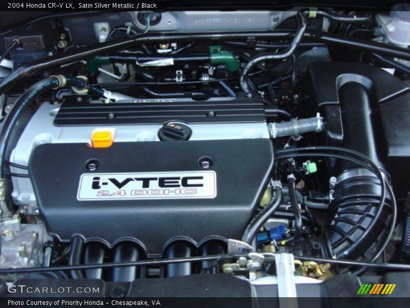  2004 CR-V LX Engine - 2.4 Liter DOHC 16-Valve i-VTEC 4 Cylinder