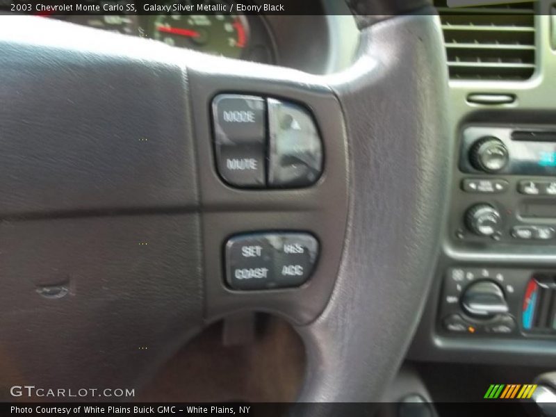 Galaxy Silver Metallic / Ebony Black 2003 Chevrolet Monte Carlo SS