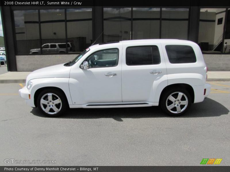 Summit White / Gray 2008 Chevrolet HHR LT