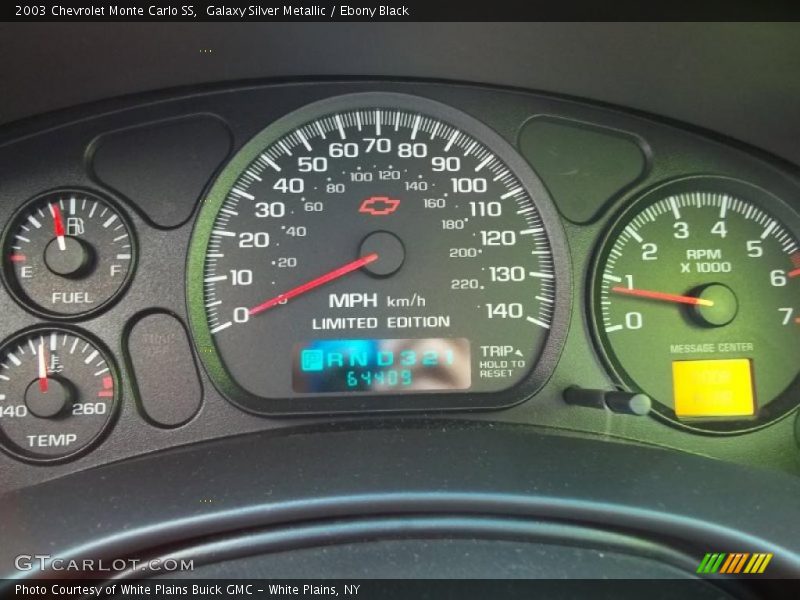  2003 Monte Carlo SS SS Gauges