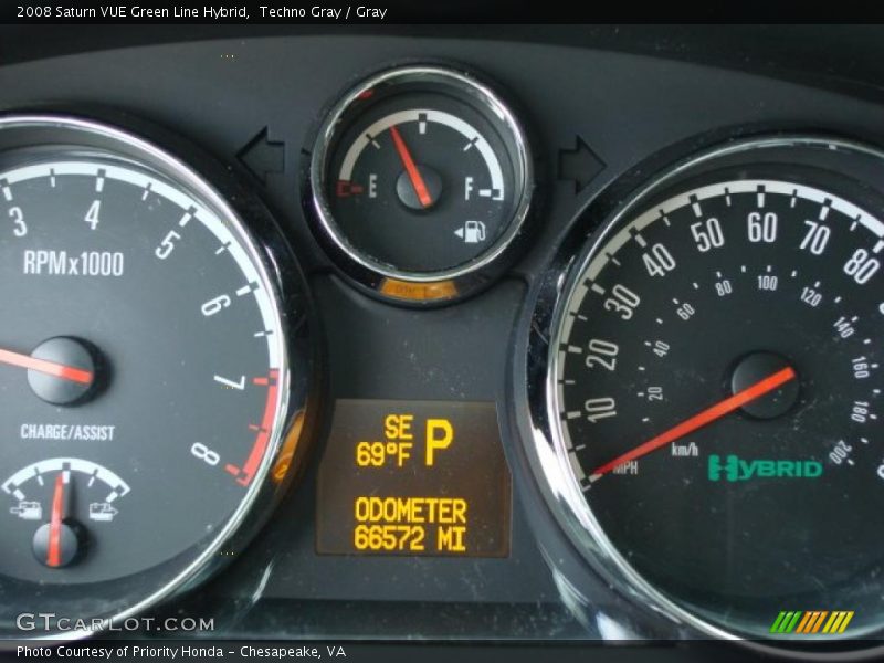 Techno Gray / Gray 2008 Saturn VUE Green Line Hybrid