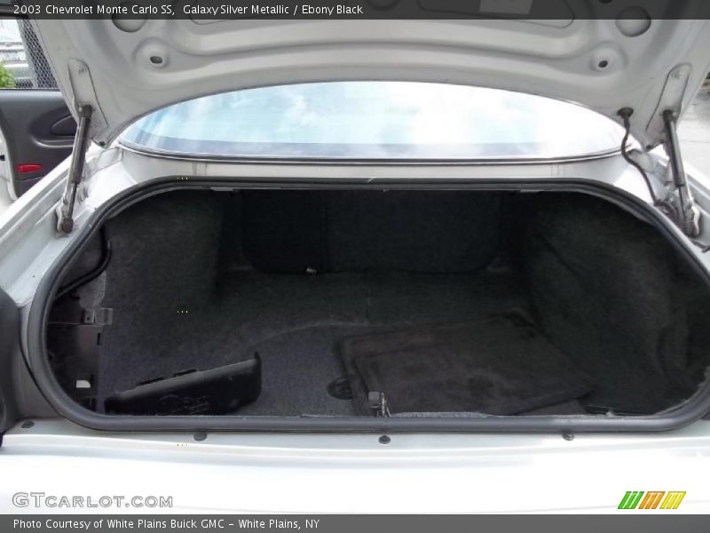 Galaxy Silver Metallic / Ebony Black 2003 Chevrolet Monte Carlo SS
