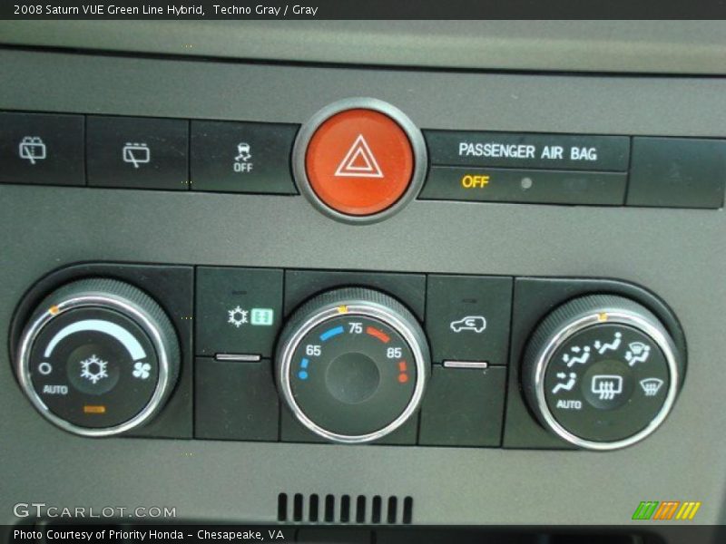 Controls of 2008 VUE Green Line Hybrid