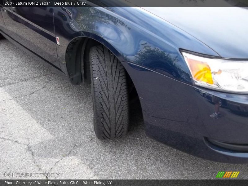 Deep Blue / Gray 2007 Saturn ION 2 Sedan