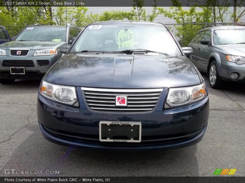 Deep Blue / Gray 2007 Saturn ION 2 Sedan