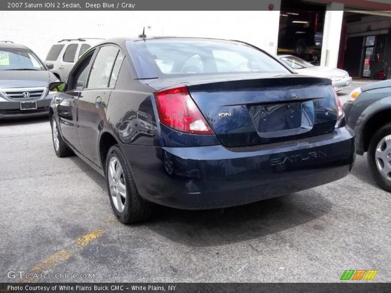 Deep Blue / Gray 2007 Saturn ION 2 Sedan