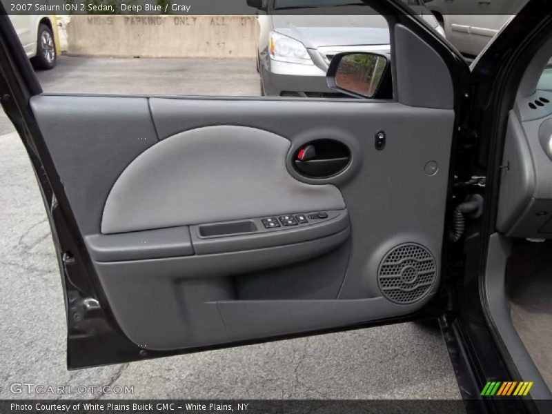 Deep Blue / Gray 2007 Saturn ION 2 Sedan