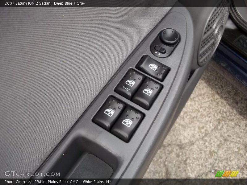 Deep Blue / Gray 2007 Saturn ION 2 Sedan
