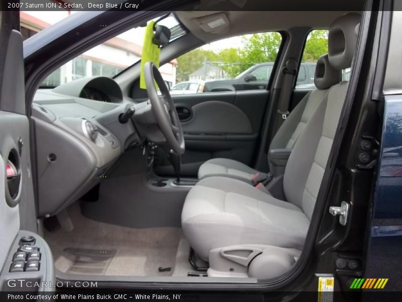 Deep Blue / Gray 2007 Saturn ION 2 Sedan