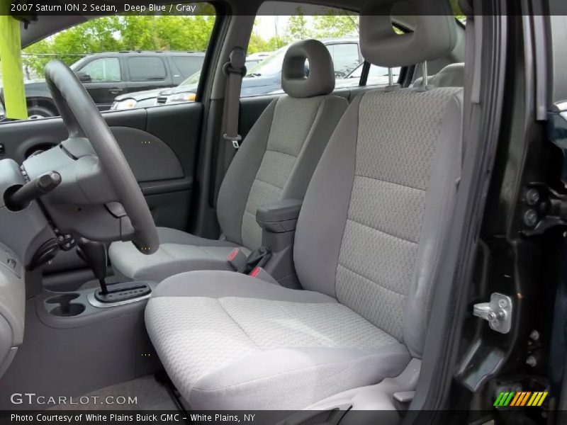 Deep Blue / Gray 2007 Saturn ION 2 Sedan