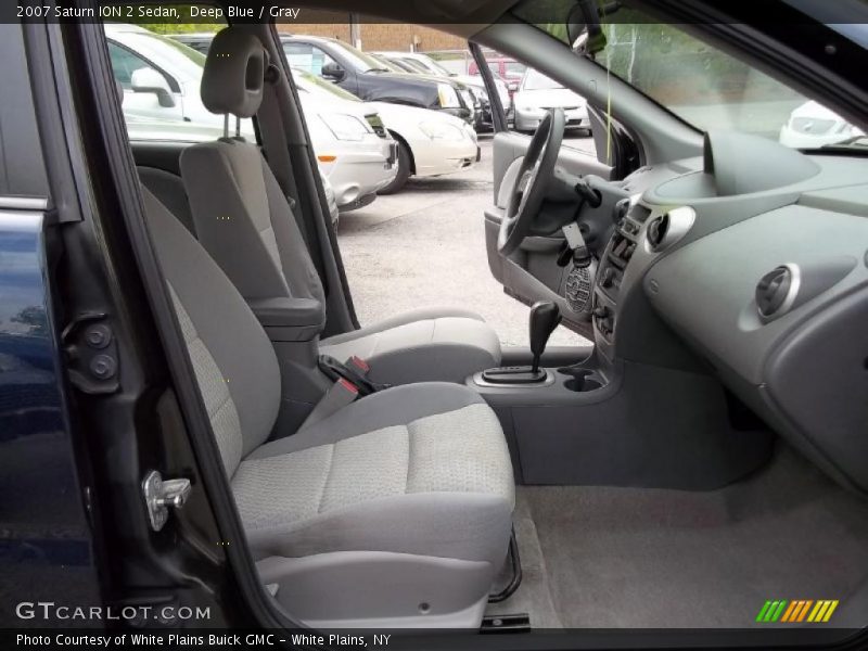 Deep Blue / Gray 2007 Saturn ION 2 Sedan