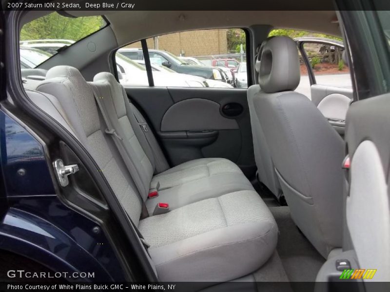 Deep Blue / Gray 2007 Saturn ION 2 Sedan