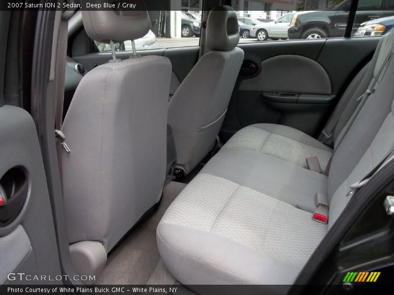 Deep Blue / Gray 2007 Saturn ION 2 Sedan