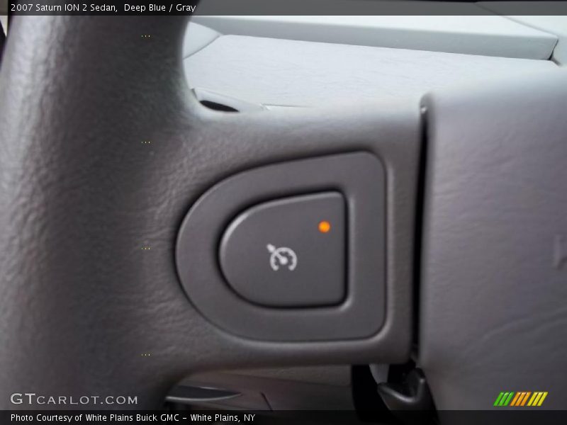 Deep Blue / Gray 2007 Saturn ION 2 Sedan
