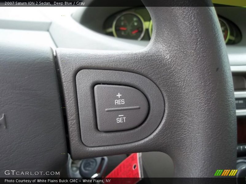 Deep Blue / Gray 2007 Saturn ION 2 Sedan