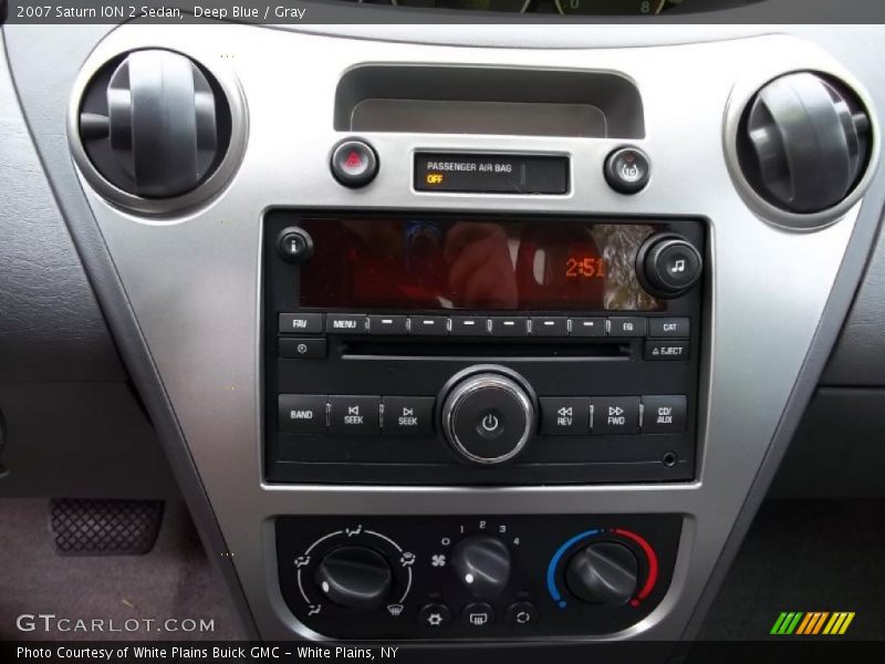 Deep Blue / Gray 2007 Saturn ION 2 Sedan