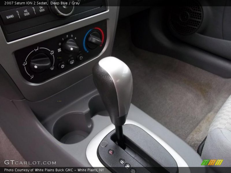 Deep Blue / Gray 2007 Saturn ION 2 Sedan