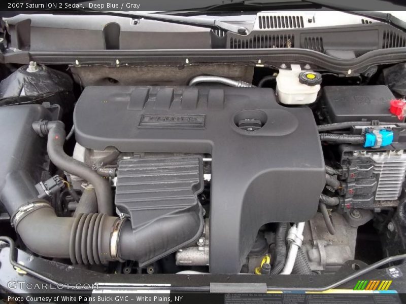 Deep Blue / Gray 2007 Saturn ION 2 Sedan