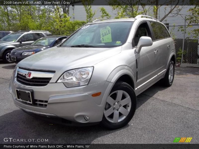Silver Pearl / Gray 2008 Saturn VUE XR AWD