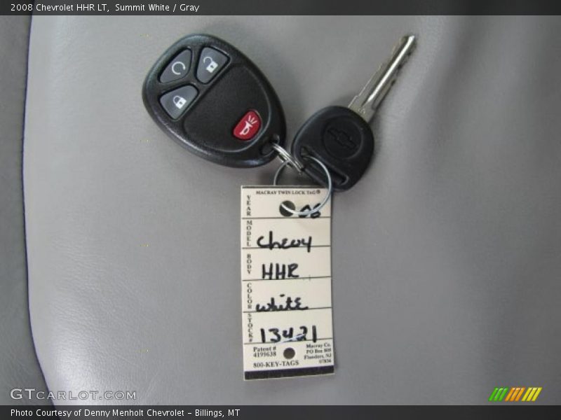 Summit White / Gray 2008 Chevrolet HHR LT