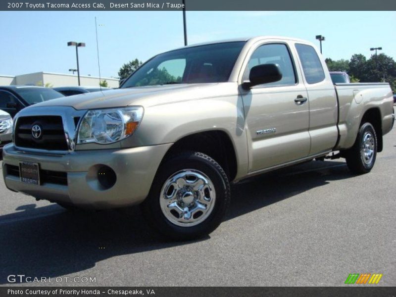 Desert Sand Mica / Taupe 2007 Toyota Tacoma Access Cab
