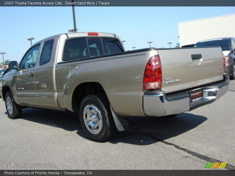 Desert Sand Mica / Taupe 2007 Toyota Tacoma Access Cab