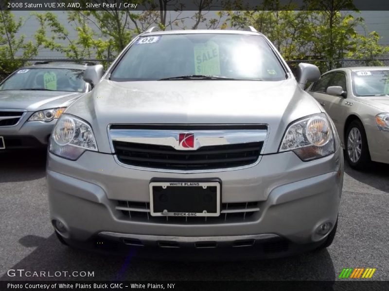 Silver Pearl / Gray 2008 Saturn VUE XR AWD