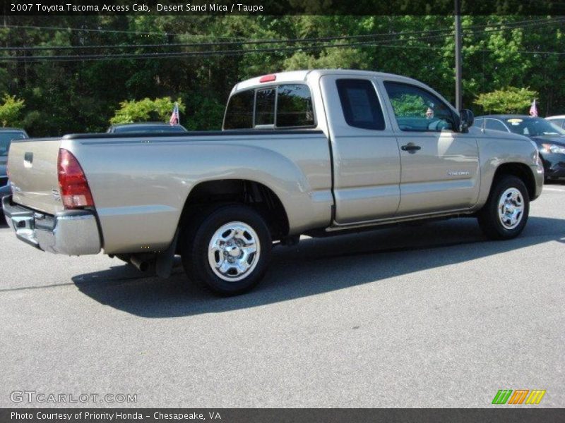 Desert Sand Mica / Taupe 2007 Toyota Tacoma Access Cab